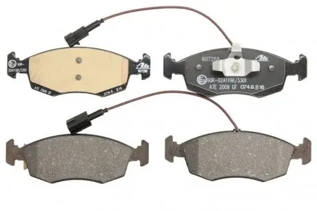 Тормозные колодки ATE 13.0460-7288.2