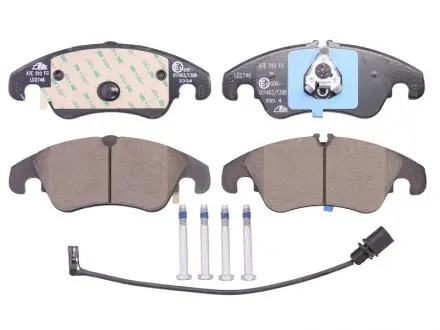 Комплект гальмівних колодок, дисковий гальмо ATE 13.0470-2746.2