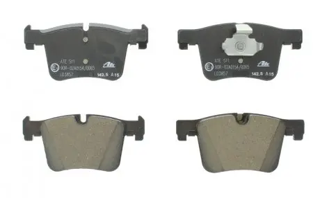 Комплект тормозных колодок, дисковый тормоз ATE 13.0470-3857.2