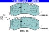 Комплект тормозных колодок, дисковый тормоз ATE 13.0470-5692.2 (фото 1)