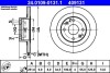 Диск заднего тормоза mazda 323 89-94 ATE 24.0109-0131.1 (фото 1)