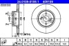 Гальмівний диск зад Toyota corolla 00- ATE 24.0109-0159.1 (фото 1)