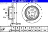 Тормозной диск задний chrysler sebring 07-10 ATE 24.0110-0372.1 (фото 1)