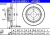 Задний тормозной диск ATE 24.0112-0223.1 (фото 1)