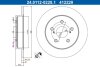 Диск гальмівний (задній) Toyota Camry 2.0-3.5 16V 17-/Lexus ES 2.5 18-(281x12) ATE 24.0112-0228.1 (фото 1)
