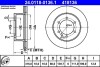 Гальмівний диск задній nissan patrol gr v 00- ATE 24.0118-0136.1 (фото 1)