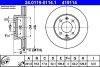 Тормозной диск передний hyundai accent 00-05 ATE 24.0119-0114.1 (фото 1)