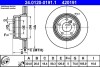 Задний тормозной диск bmw x5 01-07 ATE 24.0120-0191.1 (фото 1)