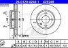 Тормозной диск передний opel karl 15- ATE 24.0120-0249.1 (фото 1)