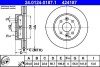 Передній гальмівний диск kia rio 02-05 ATE 24.0124-0187.1 (фото 1)