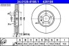 Передній гальмівний диск vw golf iii 2.0 -97 ATE 24.0125-0108.1 (фото 1)