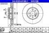 Гальмівний диск передній силовий диск astra h 04- ATE 24.0325-0198.1 (фото 1)