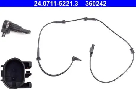 Датчик абс передний fiat 500 08- ATE 24.0711-5221.3