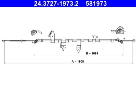 Автозапчасть ATE 24.3727-1973.2