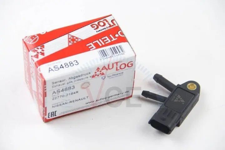 Фото 1 - Датчик, тиск вихлопних газів AUTLOG AS4883 Датчик, тиск вихлопних газів AUTLOG AS4883 (фото 1)