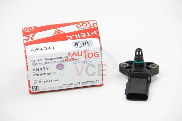 Фото 1 - Датчик, давление во впускной трубе AUTLOG AS4941 Датчик, давление во впускной трубе AUTLOG AS4941 (фото 1)
