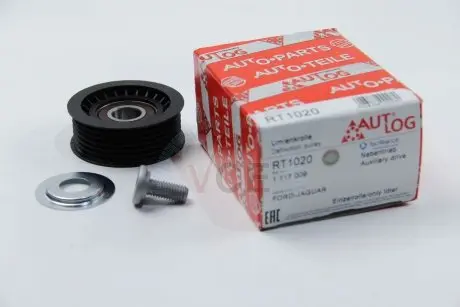 Паразитный / ведущий ролик, поликлиновой ремень AUTLOG RT1020