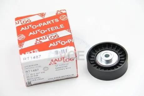 Паразитный / ведущий ролик, поликлиновой ремень AUTLOG RT1487