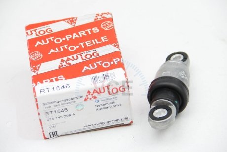 Амортизатор, полікліновий ремінь AUTLOG RT1546 (фото 1)