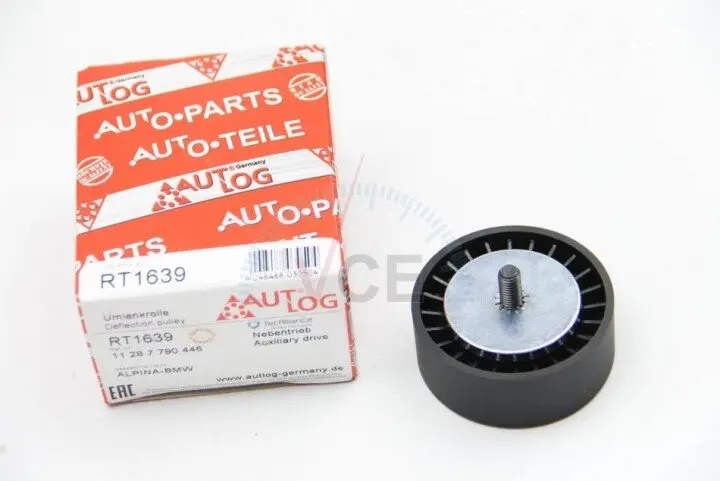 Фото 1 - Паразитный / ведущий ролик, поликлиновой ремень AUTLOG RT1639 Паразитный / ведущий ролик, поликлиновой ремень AUTLOG RT1639 (фото 1)
