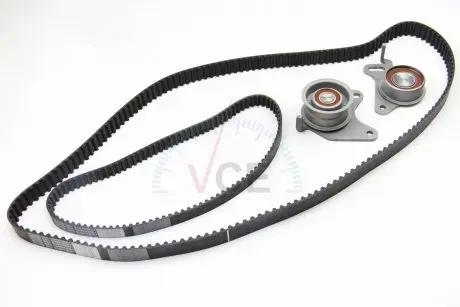 Комплект грм l200/pajero 2.5td 86-(4d56) (рем. conti ct921 + ct1107) AUTLOG ZK1008C