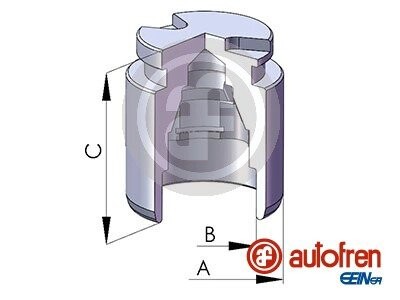 Поршень, корпус скобы тормоза AUTOFREN SEINSA D025115