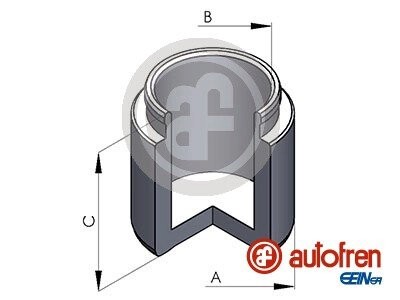 Поршень, корпус скобы тормоза AUTOFREN SEINSA D025131