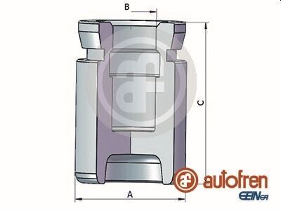 Поршень, корпус скобы тормоза AUTOFREN SEINSA D025333