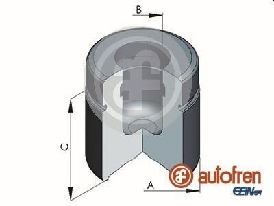 Поршень гальмівного супорта передній. (66mm52mm) jeep cherokee, grand cherokee i, wrangler ii, wrangler iii 2.4-5.9 09.91-02.10 AUTOFREN SEINSA D025465