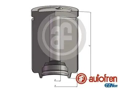 Поршень тормозного суппорта nissan t. cabstar 06- AUTOFREN SEINSA D025583