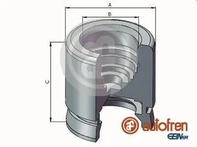 Поршень гальмівного супорта AUTOFREN SEINSA D025712