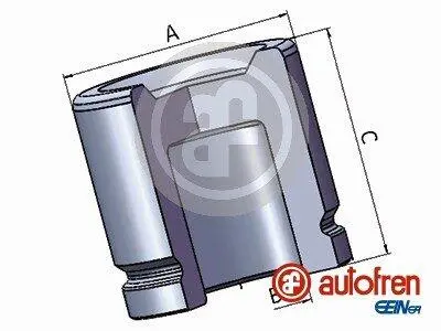 Поршень тормозного суппорта передний AUTOFREN SEINSA D025791