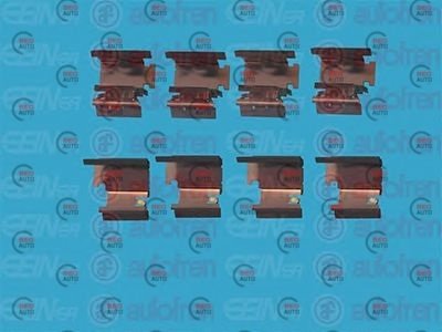 Комплектуючі, колодки дискового гальма AUTOFREN SEINSA D42343A (фото 1)