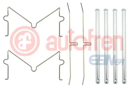 Комплект пружинок кріплення передніх колодок toyota land cruiser 200 07- AUTOFREN SEINSA D43725A
