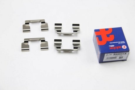 Комплектующие, колодки дискового тормоза AUTOFREN SEINSA D42631A (фото 1)