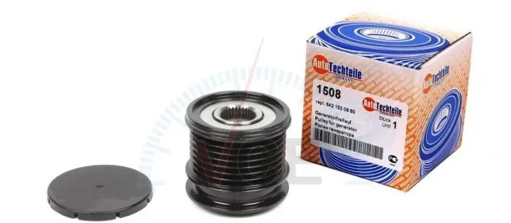 Фото 1 - Шків генератора sprinter om642 06- (7pk) AUTOTECHTEILE 100 1508 Шків генератора sprinter om642 06- (7pk) AUTOTECHTEILE 100 1508 (фото 1)