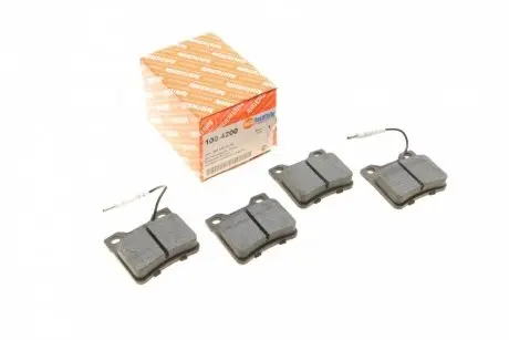 Колодки тормозные (задние) mb vito (w638) tdi 96-(ate) (4200) AUTOTECHTEILE 100 4200