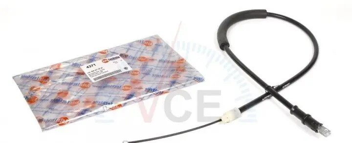 Трос ручника (задний) (r) mb vito (w639) 03- AUTOTECHTEILE 100 4371 (фото 1)