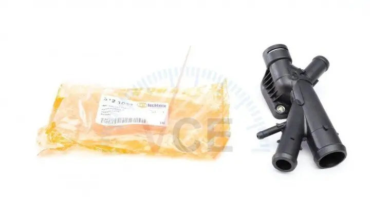 Фланец системы охлаждения vw caddy/golf/passat 05- AUTOTECHTEILE 312 1034 (фото 1)