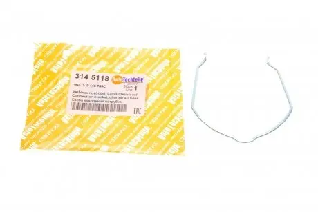 Фиксатор патрубка интеркулера AUTOTECHTEILE 314 5118