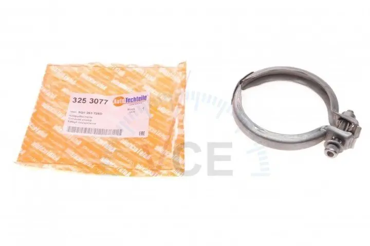Фото 1 - Хомут глушителя vw caddy iv 1.0-1.4 tsi 15- AUTOTECHTEILE 325 3077 Хомут глушителя vw caddy iv 1.0-1.4 tsi 15- AUTOTECHTEILE 325 3077 (фото 1)