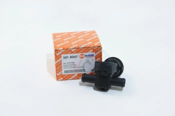 Кран печки vw lt/t4/crafter 2.0-2.5 tdi 96- (вакуумный) (8190.07) AUTOTECHTEILE 381 9007 (фото 1)