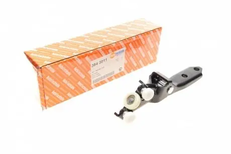 Ролик двери (боковой/средний) vw caddy 03-(r) (8430.11) AUTOTECHTEILE 384 3011