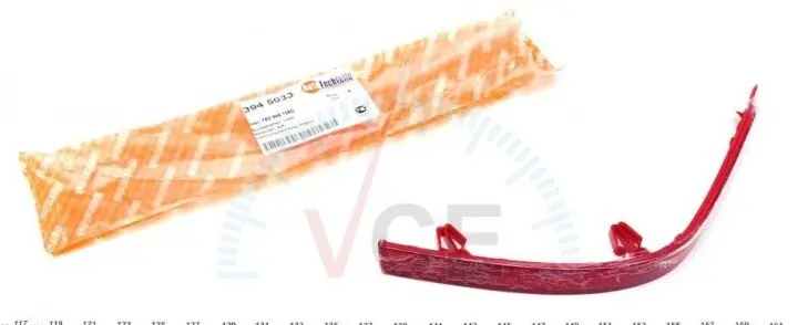 Фото 1 - Відбивач бампера (заднього) vw t6 15-(l) AUTOTECHTEILE 394 5033 Відбивач бампера (заднього) vw t6 15-(l) AUTOTECHTEILE 394 5033 (фото 1)