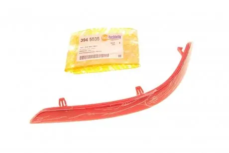 Відбивач бампера (заднього) vw caddy iv 15-(l) AUTOTECHTEILE 394 5035