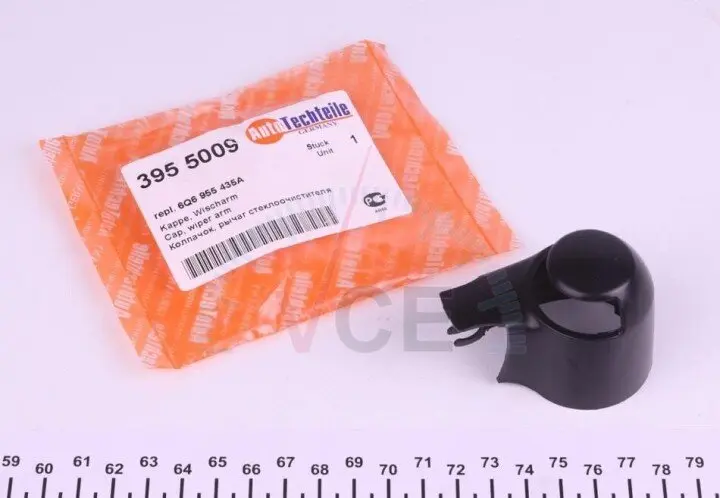 Колпачок щеткодержателя (заднего/l) vw t5/caddy iii 03- AUTOTECHTEILE 395 5009 (фото 1)