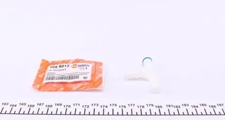 Штуцер системы стеклоомывателя т-образный vw caddy 15-/ crafter 06- (пласт.) AUTOTECHTEILE 395 5012