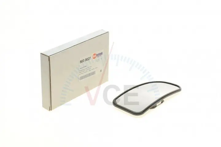 Стекло зеркала (с подогревом) citroen jumper/ fiat ducato/peugeot boxer 02-06 (l) (нижнее) AUTOTECHTEILE 503 0027 (фото 1)