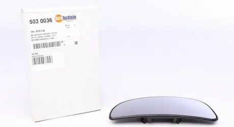 Стекло зеркала (с подогревом) citroen jumper/ fiat ducato/peugeot boxer 06-(r) (нижнее) AUTOTECHTEILE 503 0036