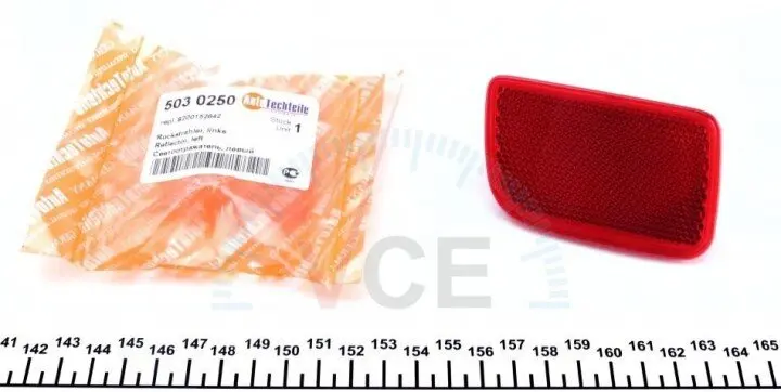 Отражатель бампера (заднего) renault master iii/opel movano b 2.3cdti 10-(l) AUTOTECHTEILE 503 0250 (фото 1)